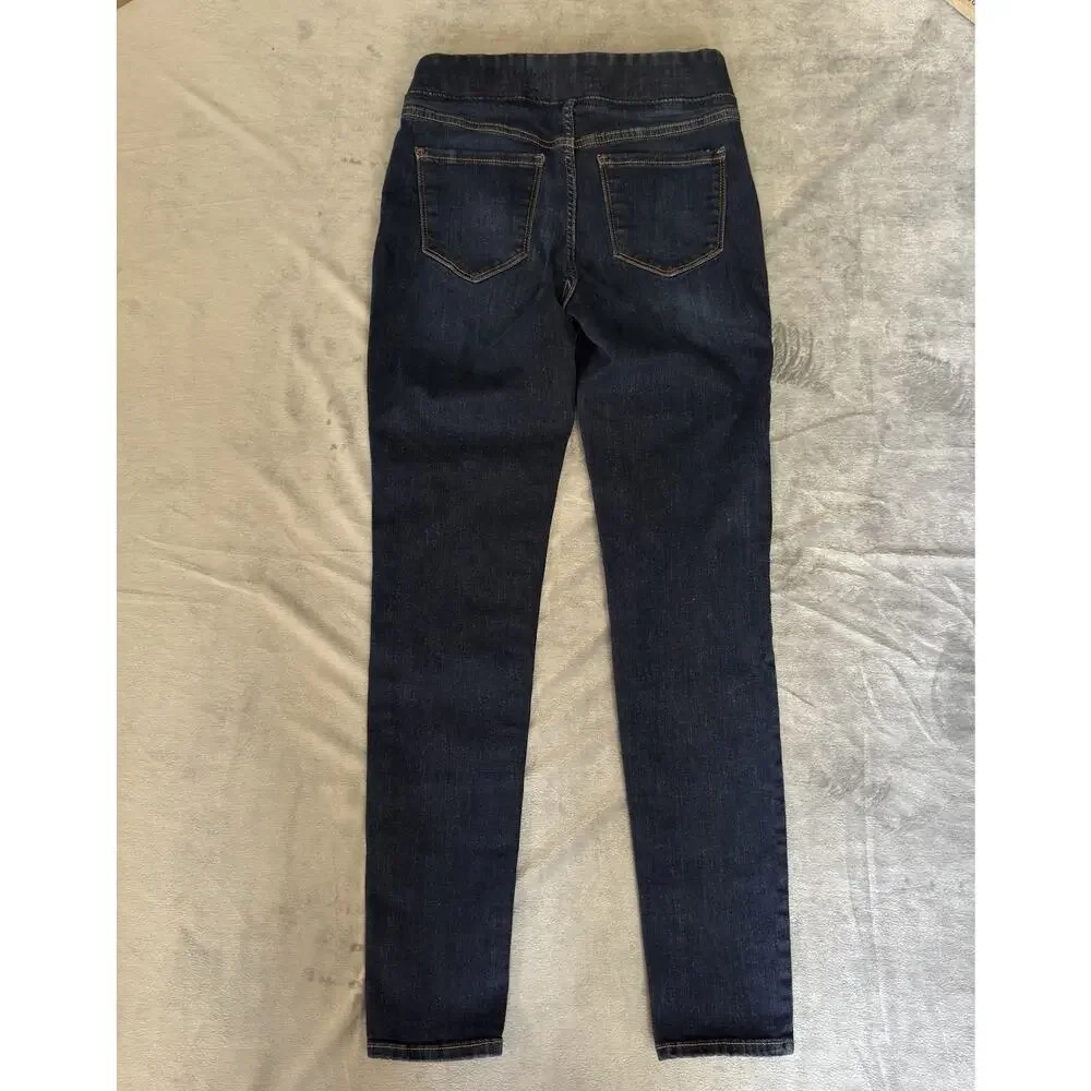 Old Navy Rockstar Jeggings Women’s Size 6 Dark Wash Pull-On‎ Skinny Jeans